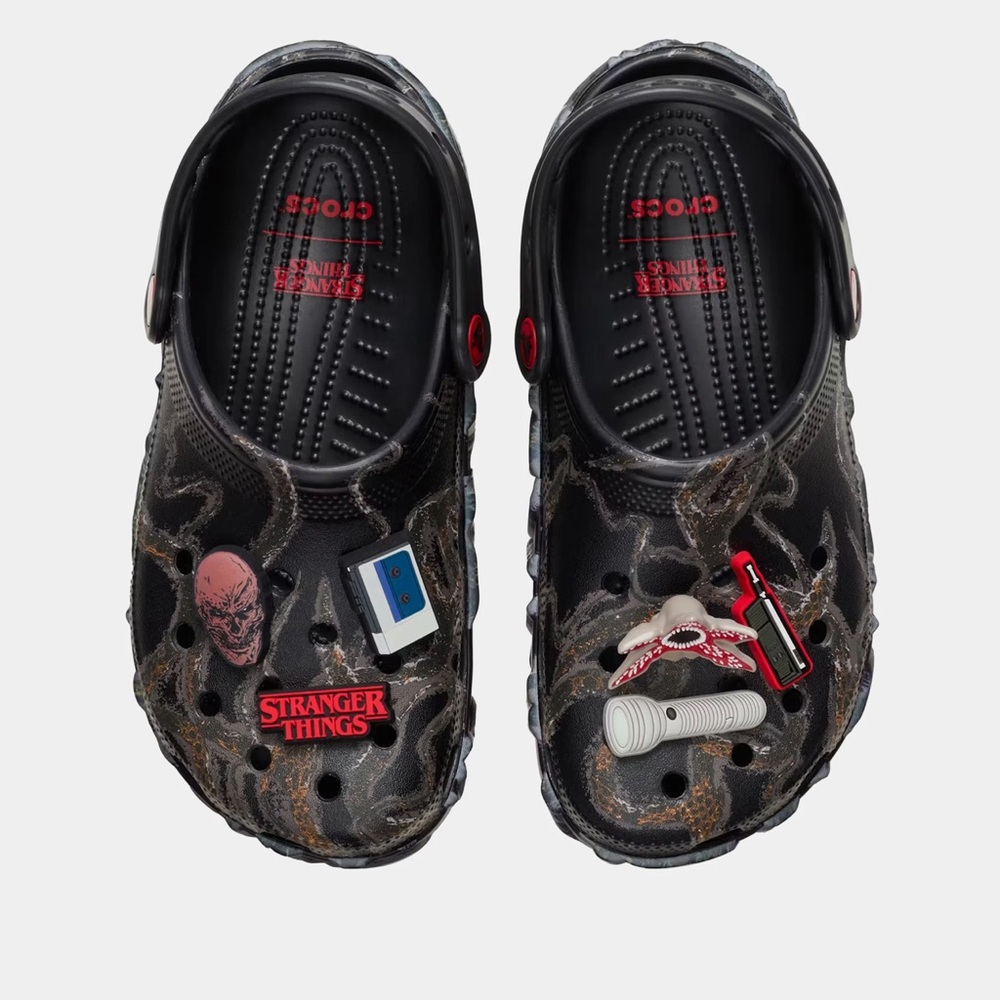 NWT Stranger Things x Crocs Classic Clog “The Upside Down”